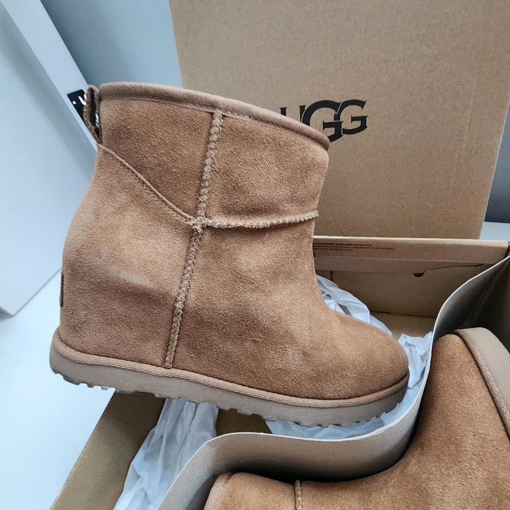 UGG Classic Femme Mini Wedge Boots New
